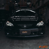 Black Angel - Eyes Projector Head Lights for Honda Integra DC5 2001 - 2004 - Mars Performance
